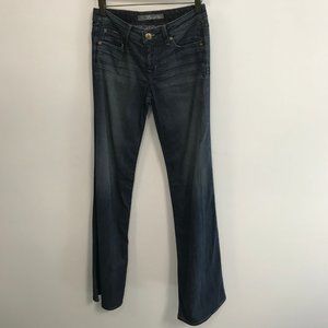 NWOT Level 99 Lightly Distressed Five-Pocket Jeans